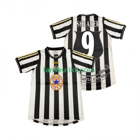 Fotballdrakt Newcastle United SHEARER 9 1999 Retro Hjemmetrøye 1997 Kortermet